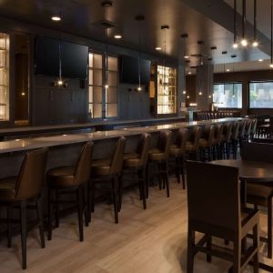 Hotel bar at Homewood Suites By Hilton LAX Airport.