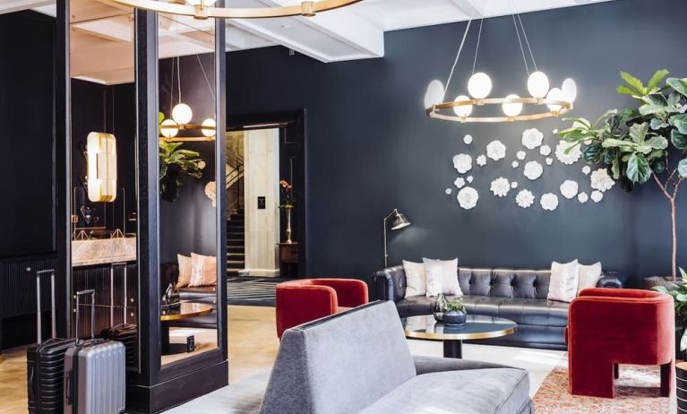 Lounge and coworking space at The Candler Hotel Atlanta, Curio Collection By Hilton.
