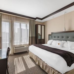 Day use room at Aura Hotel Brooklyn.