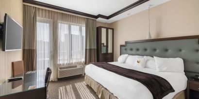 Day use room at Aura Hotel Brooklyn.