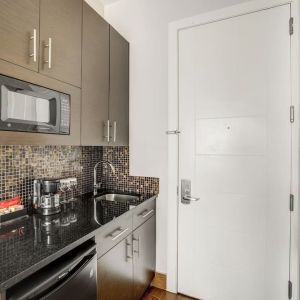 Day use room at Aura Hotel Brooklyn.