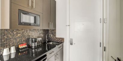 Day use room at Aura Hotel Brooklyn.