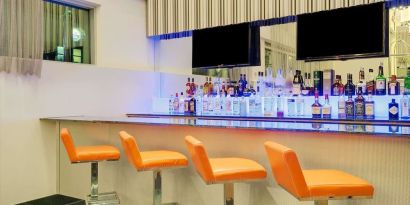 On-site bar at Wyndham Garden Brooklyn Sunset Park.