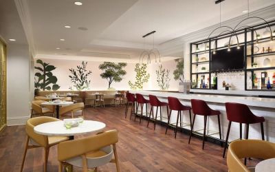 Hotel bar at The Westin Philadelphia.