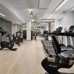 Well equipped fitness center at The Westin Philadelphia.
