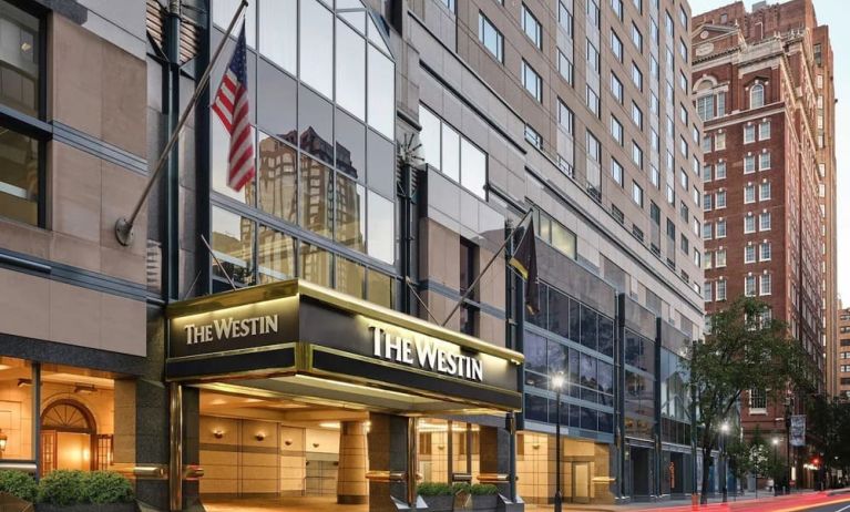 Hotel exterior at The Westin Philadelphia.
