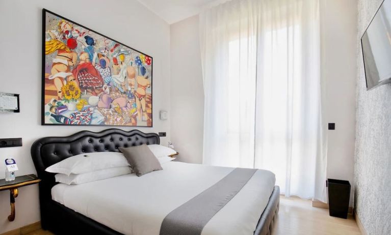 Romantic king room at Aiello Rooms.
