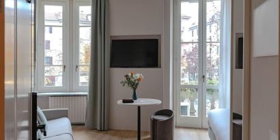 Day use room at Aiello Hotels Isola Design District.