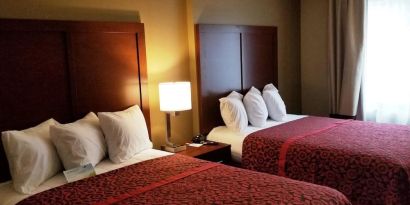 Day use twin room at Days Inn By Wyndham Brooklyn Marine Park.