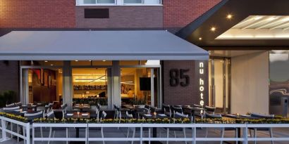 Exterior view of Nu Hotel - Brooklyn.