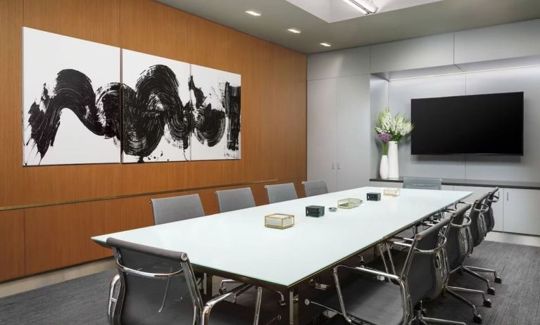 Professional meeting room at AC Hotel New York Times Square.