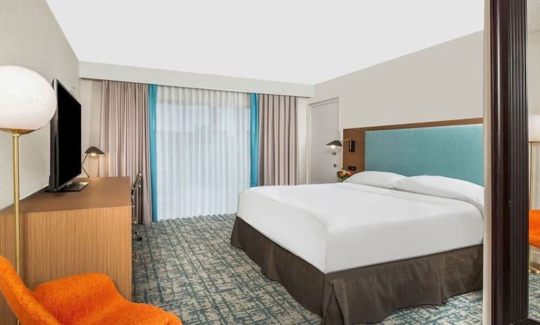 Day use room with work desk at The Anaheim Hotel.