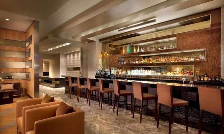 On-site bar with lounge area at EB Hotel Miami.