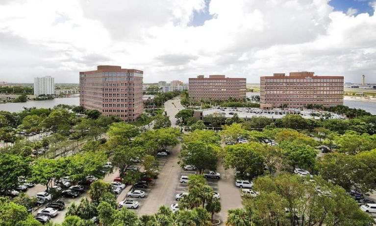 Parking available at Hilton Miami Airport Blue Lagoon.
