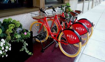 Bicycle rentals available at The Boxer Boston.