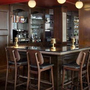 Hotel bar at The Boxer Boston.