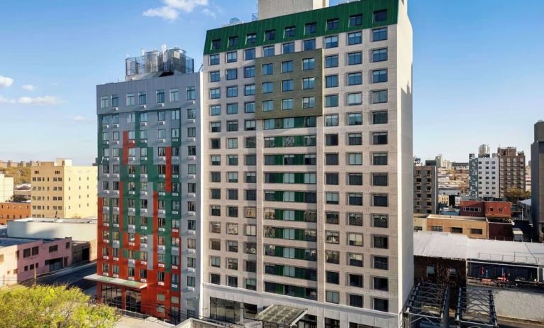 Hotel exterior at DoubleTree By Hilton Long Island City, NY.