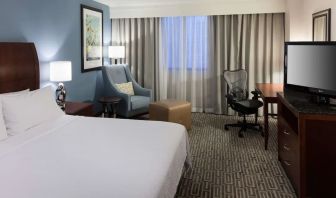 Day use room at Hilton Garden Inn Denver Downtown.