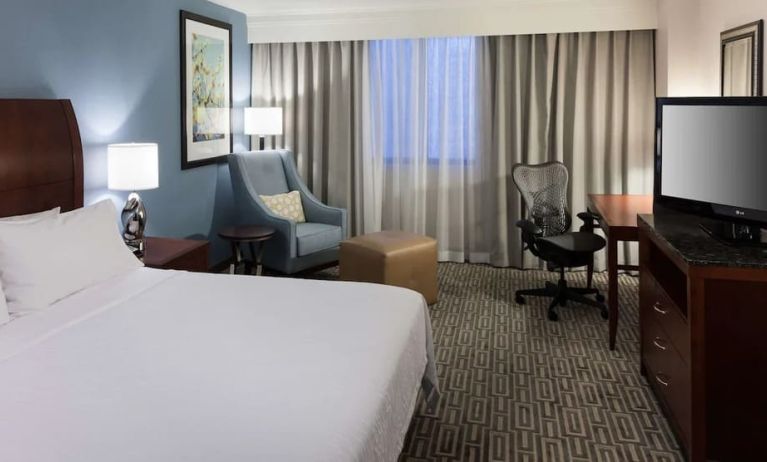 Day use room at Hilton Garden Inn Denver Downtown.