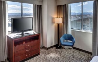 Day use room at Hilton Garden Inn Denver Downtown.