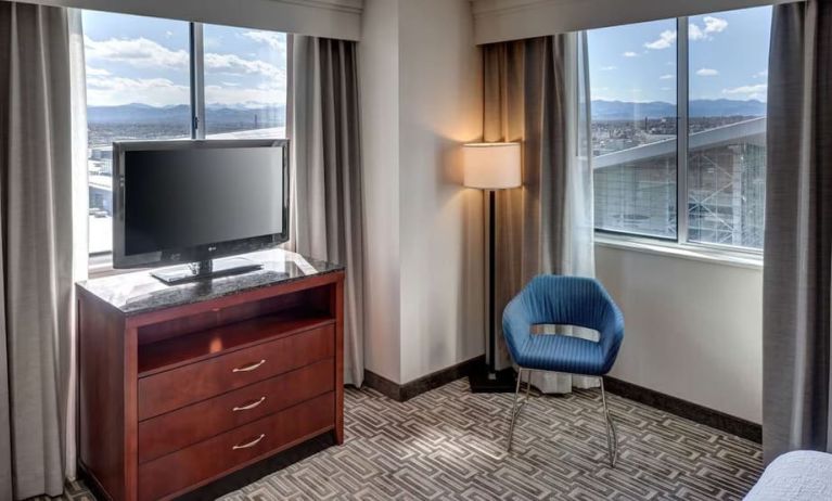 Day use room at Hilton Garden Inn Denver Downtown.