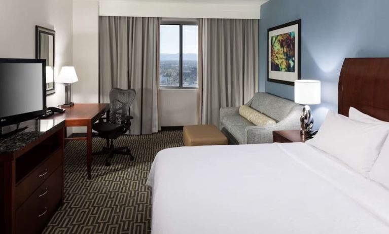 Day use room at Hilton Garden Inn Denver Downtown.