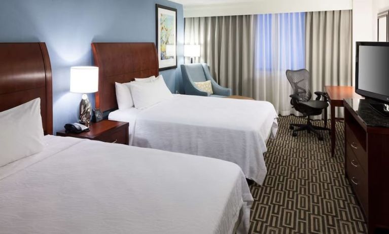 Day use room at Hilton Garden Inn Denver Downtown.
