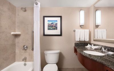Day use room at Hilton Garden Inn Denver Downtown.