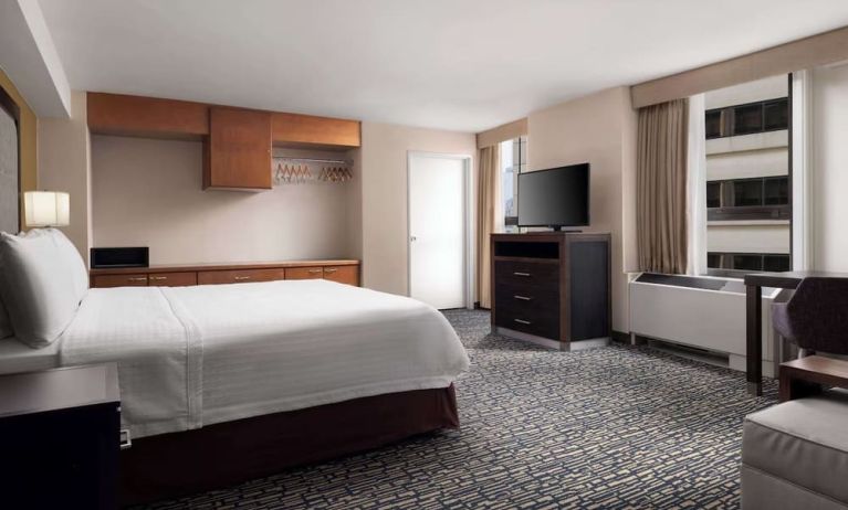 Day use room at Homewood Suites By Hilton Chicago Downtown/Magnificent Mile.