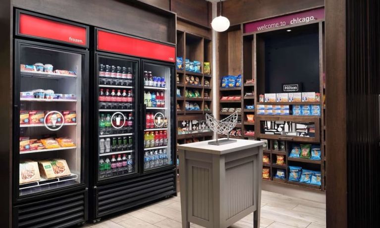 Vending machine at Homewood Suites By Hilton Chicago Downtown/Magnificent Mile.