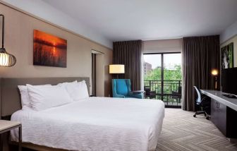 Day use room at Hilton Garden Inn Mobile Downtown.