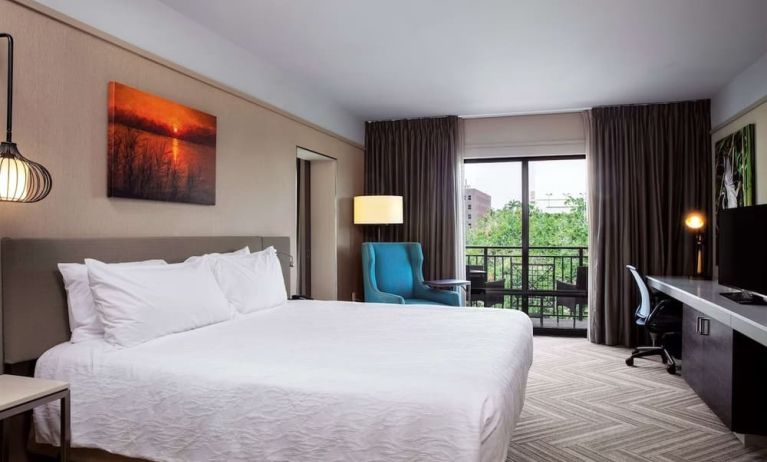 Day use room at Hilton Garden Inn Mobile Downtown.