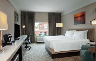 Day use room at Hilton Garden Inn Mobile Downtown.