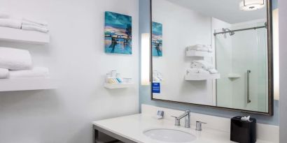 Day use room at Hilton Garden Inn Mobile Downtown.
