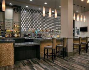 Hotel bar at Hilton Garden Inn Mobile Downtown.