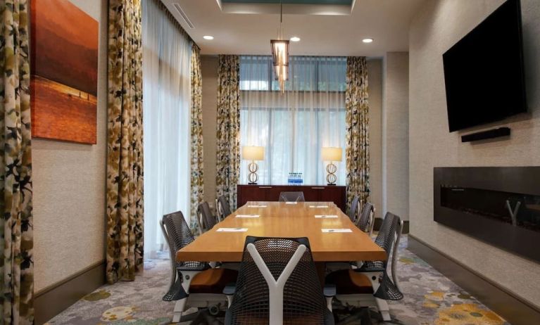 Meeting room at Hilton Garden Inn Mobile Downtown.