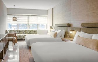 Day use twin room at Shelborne South Beach.