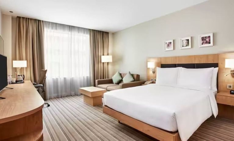 Day use room at Hilton Garden Inn Bengaluru Whitefield.