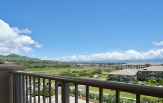 Balcony views at Embassy Suites By Hilton Oahu Kapolei.