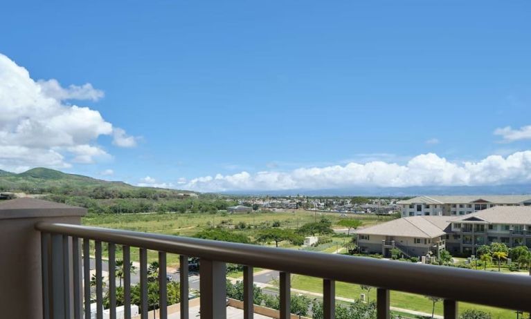 Balcony views at Embassy Suites By Hilton Oahu Kapolei.