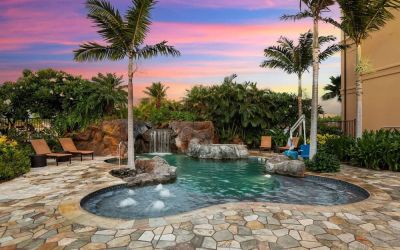 Outdoor pool at Embassy Suites By Hilton Oahu Kapolei.