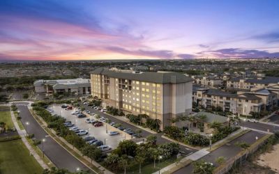 Hotel exterior at Embassy Suites By Hilton Oahu Kapolei.