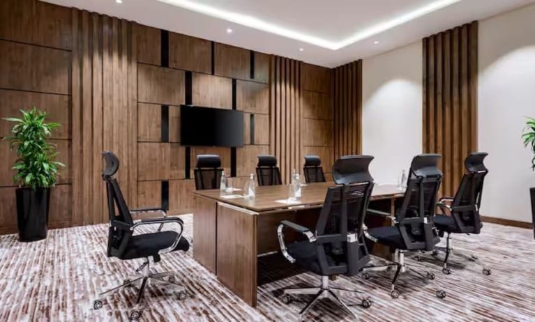 Meeting room at Hilton Garden Inn Rome Colosseum.