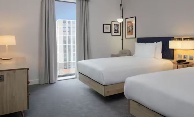 Day use room at Hilton Garden Inn Rome Colosseum.