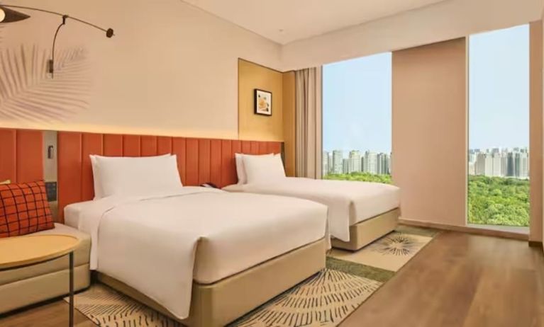 Day use room at Hilton Garden Inn Chongqing Yubei Central Park.