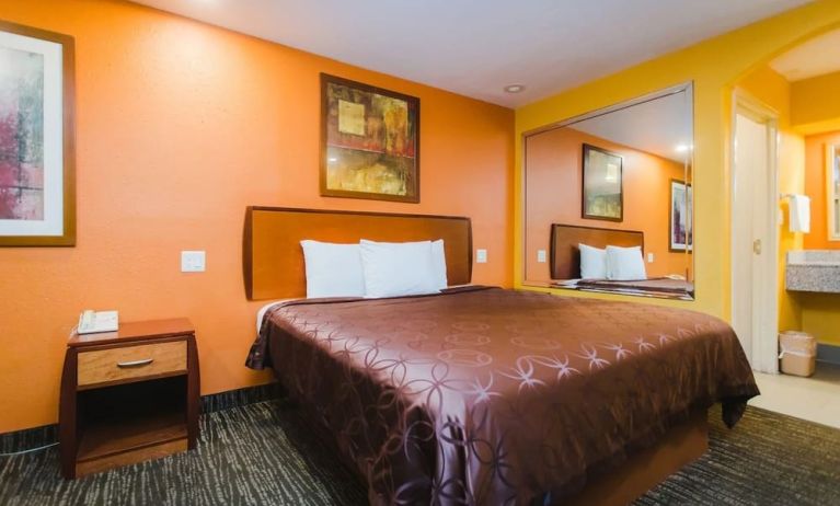 Day use room at Express Inn Gulf Bank.