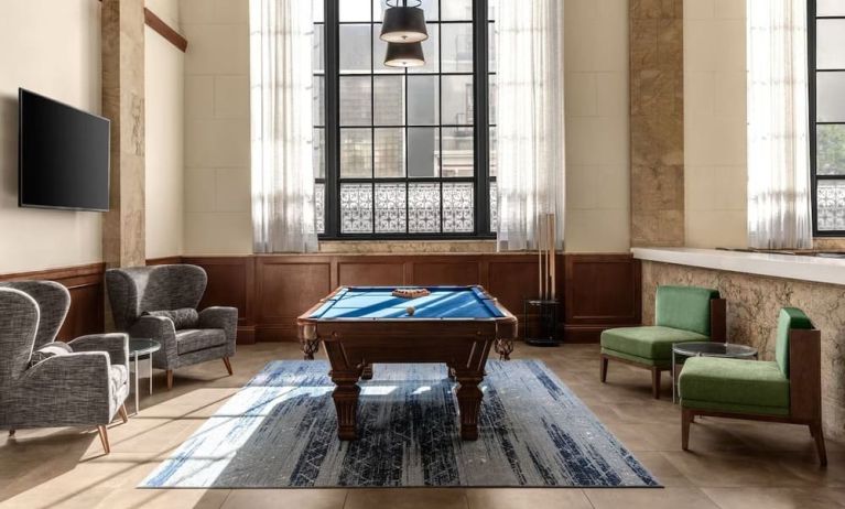 Billiards/pool table available at Courtyard San Diego Downtown.