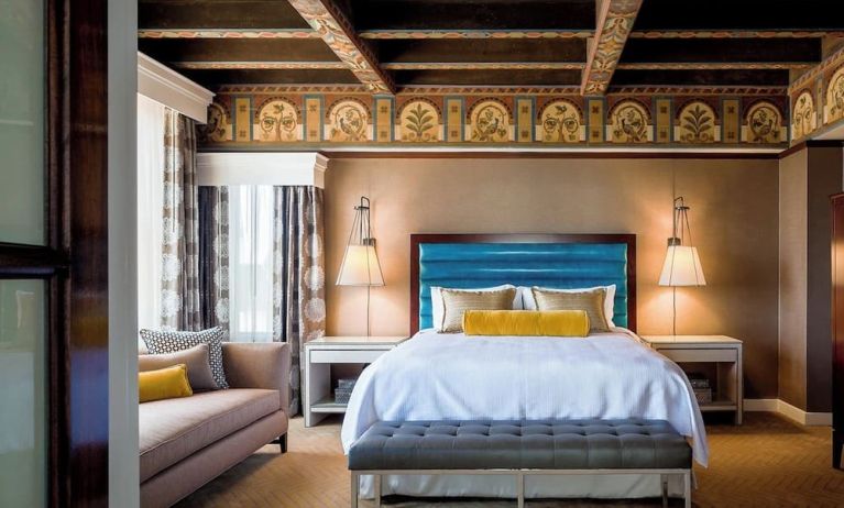 Day use room with sofa and natural light at Courtyard San Diego Downtown.