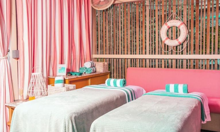 Spa treatments available at The Goodtime Hotel.