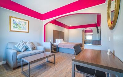 Day use room at Hotel Bliss Kemah Boardwalk.